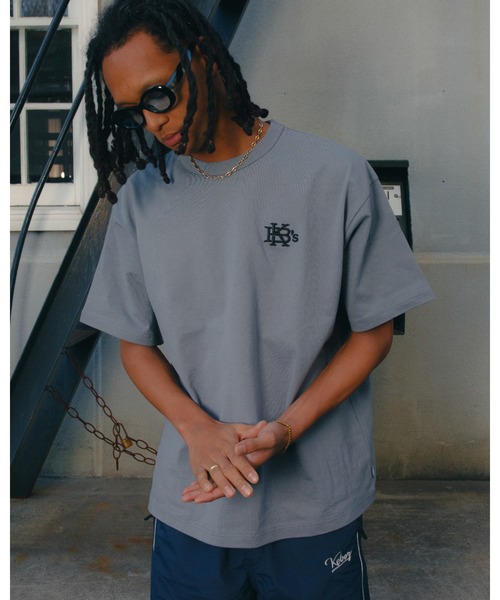 KEBOZ（ケボズ）の「EFG S/S TEE（Tシャツ/カットソー・メンズ・スカイブルー/ネイビー/グレー/ブラック/ホワイト/カモフラージュ/ダークグレー・XL/L/M/S/2XL）」の8枚目の写真