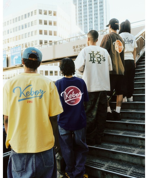KEBOZ(ケボズ)の「EFG S/S TEE(Tシャツ/カットソー・メンズ・スカイブルー/ネイビー/グレー/ブラック/ホワイト/カモフラージュ/ダークグレー・XL/L/M/S/2XL)」の10枚目の写真
