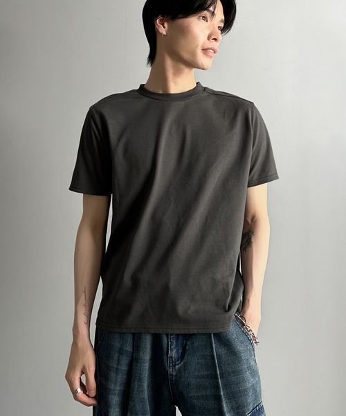 Classical Origin（クラシカルオリジン）の「《Haruto×クラシカルオリジンコラボ》Utility SlimFit T-Shirt/ユーティリティスリムフィットTシャツ（Tシャツ/カットソー・メンズ・ブラック/オフホワイト/チャコールグレー・LARGE/SMALL/MEDIUM）」の17枚目の写真