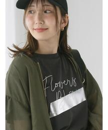 Te chichi TERRASSE | 【接触冷感】箔BIGロゴTシャツ(Tシャツ/カットソー)