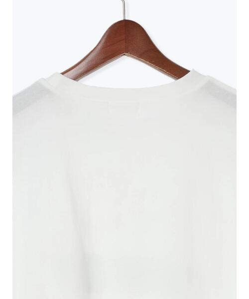 Te chichi TERRASSE（テチチテラス）の「【接触冷感】箔BIGロゴTシャツ（Tシャツ/カットソー・レディース・オフホワイト/チャコールグレー/ベージュ・F）」の15枚目の写真