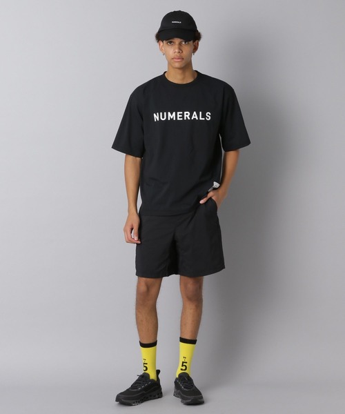 NUMERALS(ヌメラルズ)の「【NUMERALS】ストレッチロゴTEE(Tシャツ/カットソー・メンズ・オフホワイト/ブラック/カーキ・SMALL/MEDIUM/LARGE)」の7枚目の写真
