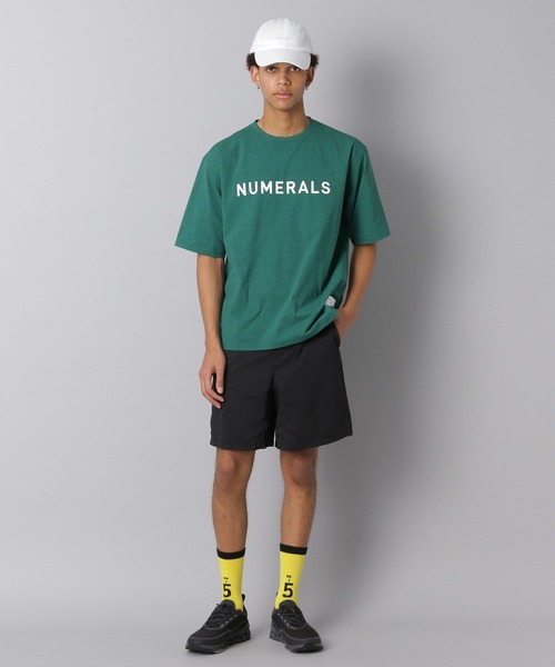 NUMERALS(ヌメラルズ)の「【NUMERALS】ストレッチロゴTEE(Tシャツ/カットソー・メンズ・オフホワイト/ブラック/カーキ・SMALL/MEDIUM/LARGE)」の10枚目の写真