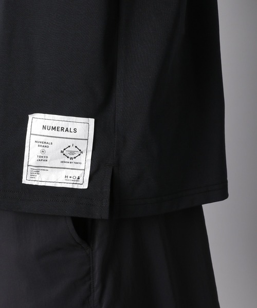 NUMERALS(ヌメラルズ)の「【NUMERALS】ストレッチロゴTEE(Tシャツ/カットソー・メンズ・オフホワイト/ブラック/カーキ・SMALL/MEDIUM/LARGE)」の18枚目の写真