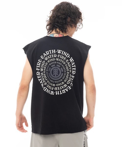 ELEMENT(エレメント)の「ELEMENT メンズ SEALERS NO SLEEVE タンクトップ 【2025年夏モデル】/エレメントバックプリントノースリーブマッスルタンク(タンクトップ・メンズ・ブラック/ホワイト・LARGE/MEDIUM/X-LARGE)」の1枚目の写真