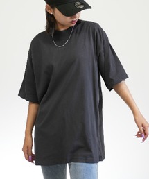 BASIS（ベイシス）の「ピグメント 無地 半袖 ユニセックス Tシャツ（Tシャツ/カットソー）」