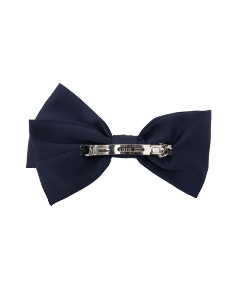 Mardi Mercredi（マルディメクルディ）の「SILK BOW HAIR CLIP（バレッタ/ヘアクリップ・レディース・ブラック/レッド/ピンク/ネイビー/ミント・FREE）」の16枚目の写真