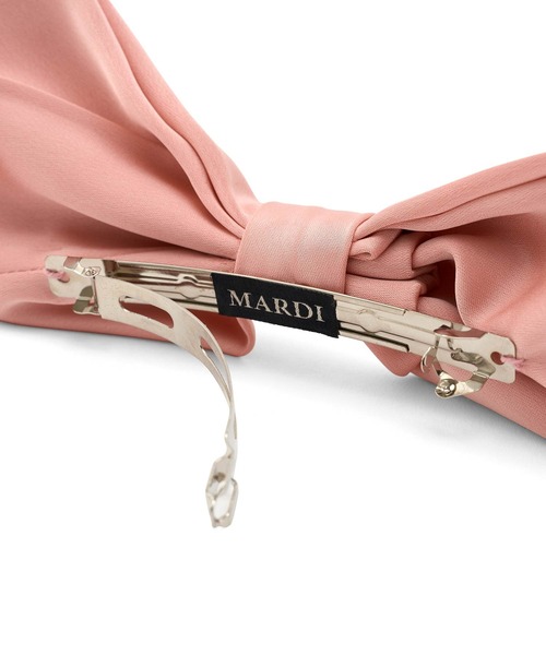 SILK BOW HAIR CLIP（バレッタ/ヘアクリップ）｜Mardi Mercredi