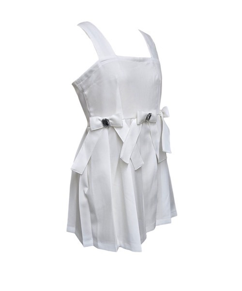 PAIN（ペイン）の「スーツプリーツビジューリボンミニワンピース（ワンピース・レディース・ブラック/グレー/ホワイト・FREE）」の16枚目の写真