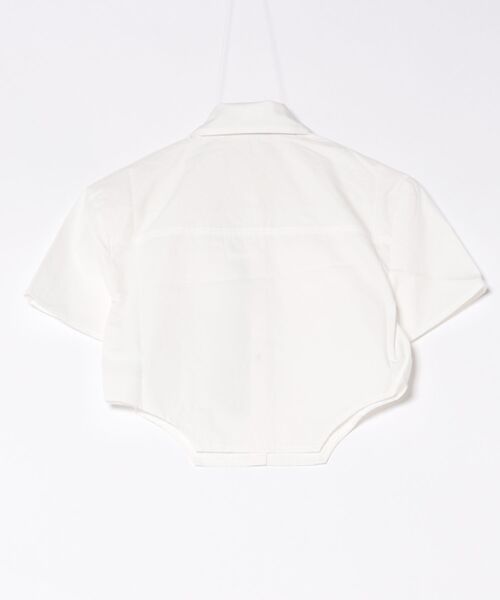 Figments（フィグメンツ）の「アジャスタータイ半袖シャツ（シャツ/ブラウス・レディース・ホワイト・FREE）」の14枚目の写真