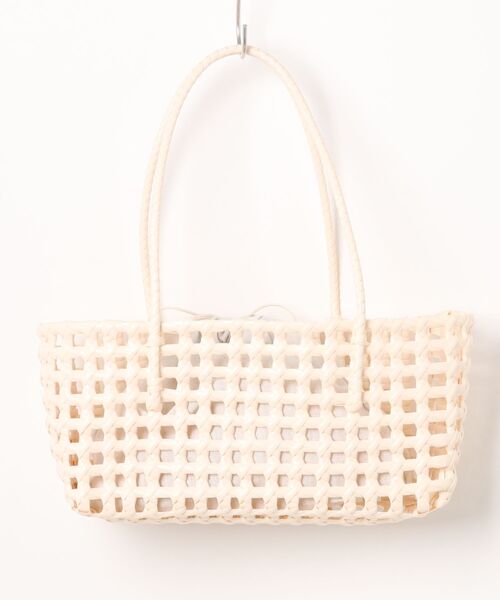 styiro（スタイロ）の「メッシュメルカドバッグ/巾着付き（かごバッグ・レディース・レッド/ベージュ/グリーン/ブラック・FREE）」の19枚目の写真