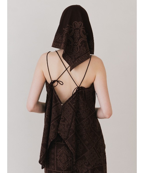 CREDONA（クレドナ）の「CUTWORK LACE PANTS/カットワークレースパンツ（その他パンツ・レディース・ホワイト/ブラウン/ネイビー・FREE）」の16枚目の写真