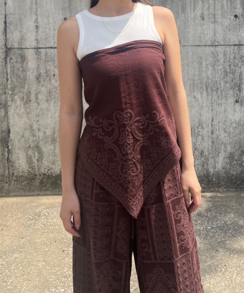 credona CUTWORK LACE PANTS 白 CUTWORK LACE PANTS/カットワークレースパンツ（その他パンツ