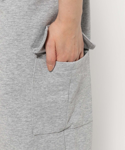 3.3 Field Trip （3.3フィールドトリップ）の「3.3 Field Trip／スウェットカーゴパンツ（カーゴパンツ・レディース・ブラック/グレー・FREE）」の13枚目の写真