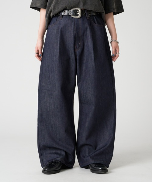 タックバギーデニム ドゥーズィエムクラス タックバギーデニム Tuck Buggy デニム 32