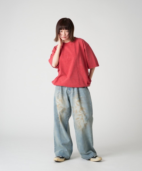 kutir(クティール)の「ASSORTED TUCK BAGGY DENIM PANTS/アソートタックバギーデニムパンツ(デニムパンツ・メンズ・ブラック系/ブルー系/ブルー系2/インディゴブルー/ブラック・SMALL/MEDIUM/LARGE)」の8枚目の写真