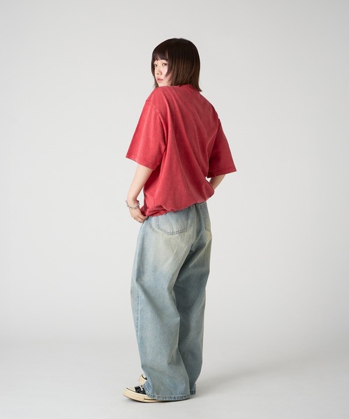 kutir(クティール)の「ASSORTED TUCK BAGGY DENIM PANTS/アソートタックバギーデニムパンツ(デニムパンツ・メンズ・ブラック系/ブルー系/ブルー系2/インディゴブルー/ブラック・SMALL/MEDIUM/LARGE)」の7枚目の写真