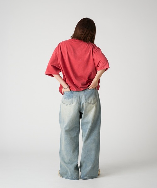 kutir(クティール)の「ASSORTED TUCK BAGGY DENIM PANTS/アソートタックバギーデニムパンツ(デニムパンツ・メンズ・ブラック系/ブルー系/ブルー系2/インディゴブルー/ブラック・SMALL/MEDIUM/LARGE)」の6枚目の写真