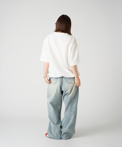 kutir(クティール)の「ASSORTED TUCK BAGGY DENIM PANTS/アソートタックバギーデニムパンツ(デニムパンツ・メンズ・ブラック系/ブルー系/ブルー系2/インディゴブルー/ブラック・SMALL/MEDIUM/LARGE)」の9枚目の写真