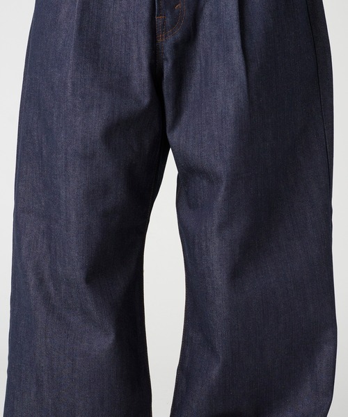 kutir(クティール)の「ASSORTED TUCK BAGGY DENIM PANTS/アソートタックバギーデニムパンツ(デニムパンツ・メンズ・ブラック系/ブルー系/ブルー系2/インディゴブルー/ブラック・SMALL/MEDIUM/LARGE)」の17枚目の写真