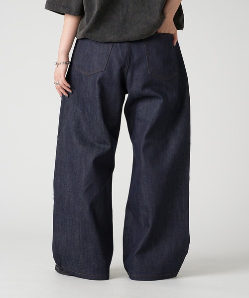 ASSORTED TUCK BAGGY DENIM PANTS／アソートタックバギーデニム