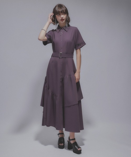 HARE（ハレ）の「vintageシシュウワンピース(HARE)（ワンピース