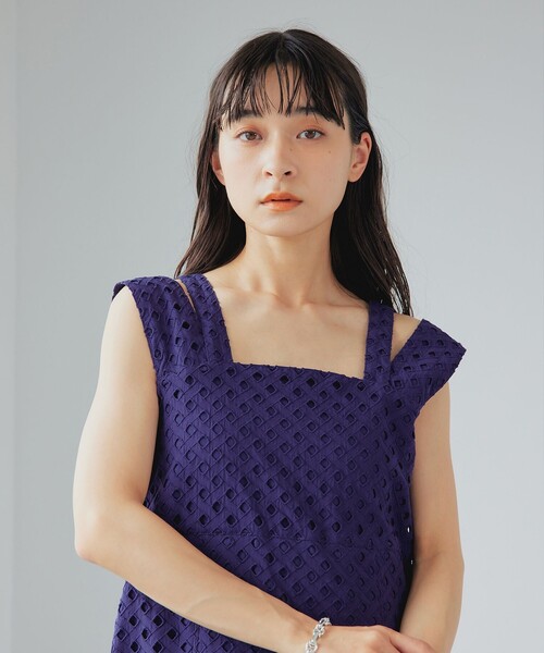 EMMEL REFINES　ワンピース　ドレス EMMEL REFINES ワンピース 「EMMEL REFINES」EM カラミレース