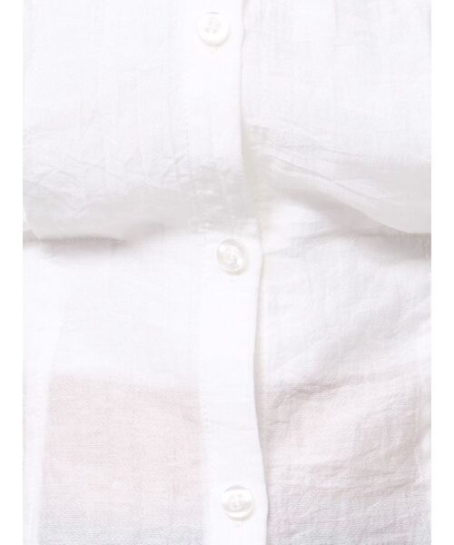 MURUA（ムルーア）の「マルチウェイシアーシャツ（シャツ/ブラウス・レディース・その他/グレー/ホワイト/ライトグリーン・FREE）」の12枚目の写真