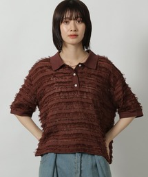 LAKOLE | ジャガードポロシャツ / 499546(Tシャツ/カットソー)