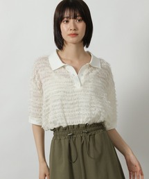 LAKOLE | ジャガードポロシャツ / 499546(Tシャツ/カットソー)