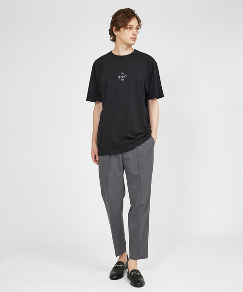 国内発送   デザインロゴ 半袖Tシャツ セール】【スラングロゴ】半袖 Tシャツ（Tシャツ/カットソー
