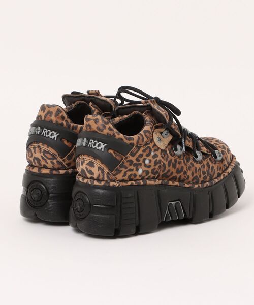 【NEWROCK】ニューロック M-120N-C31 厚底ブーツ レオパード NEWROCK】ニューロック M-120N-C31 厚底ブーツ レオパード