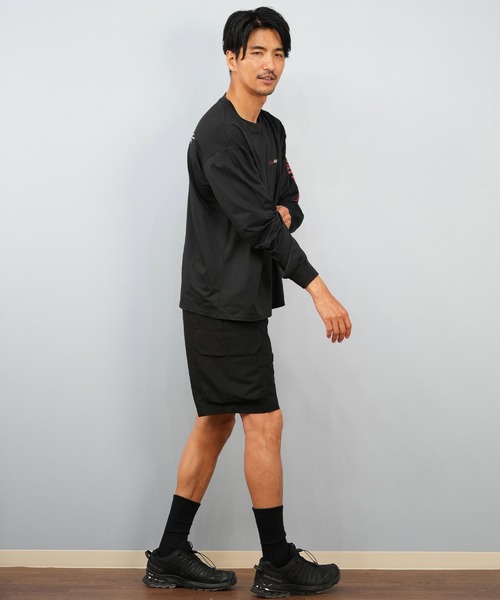 ムラサキスポーツ(ムラサキスポーツ)の「【限定】Nature Gangネイチャーギャング 長袖Tシャツ/ロンT バックプリント NG25ST03(Tシャツ/カットソー・メンズ・ベージュ/ブラック・M/L/XL)」の11枚目の写真