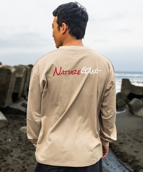 セール】【限定】Nature Gangネイチャーギャング 長袖Tシャツ/ロンT