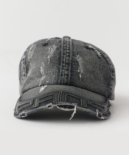 セール】PANQ/パンク 2023 FW DESTORYED CAPS RELEASE SOON キャップ