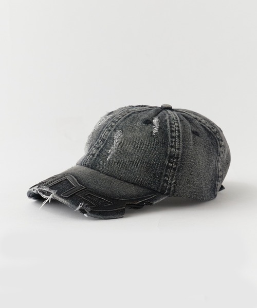 セール】PANQ/パンク 2023 FW DESTORYED CAPS RELEASE SOON キャップ