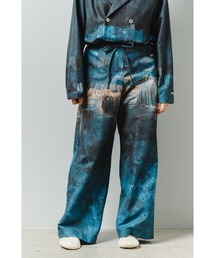 【EM(em)】Room wear Long Pants/アートデザインルームウェア/ロングパンツ