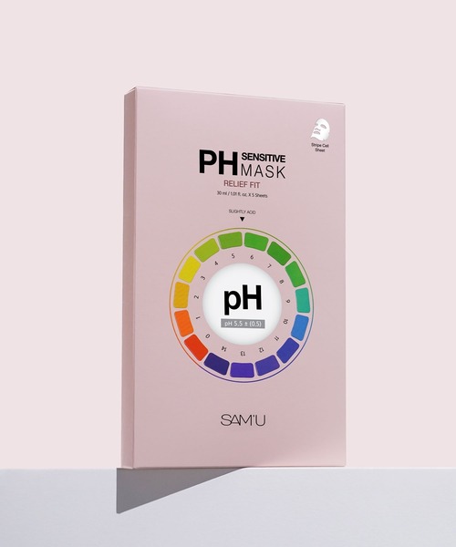 PHセンシティブマスク リリーフフィット (5枚入)（パック/フェイス
