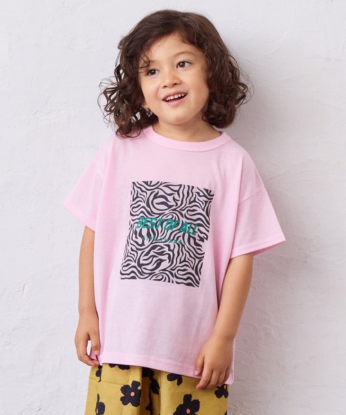 Life Support Products(ライフサポートプロダクツ)の「【超吸水速乾】プリントTシャツ(Tシャツ/カットソー・キッズ・ブラック/ライトピンク/オフホワイト/ブルー・80/90/95/100/110/120/130/140/150/160)」の4枚目の写真
