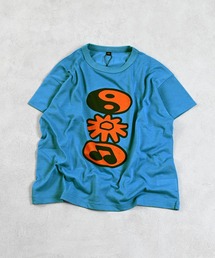 tシャツ 「ウォッシャブル」フローゼブラグリッタープリントカットソー レディース レディースのTシャツ/カットソー（ゼブラ柄）ファッション通販