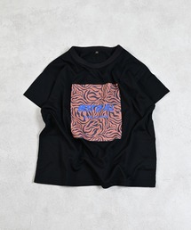 tシャツ 「ウォッシャブル」フローゼブラグリッタープリントカットソー レディース セール】 【カタログ掲載品】【ウォッシャブル】ゼブラロゴ
