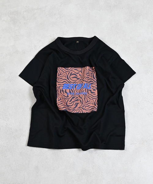 Life Support Products(ライフサポートプロダクツ)の「【超吸水速乾】プリントTシャツ(Tシャツ/カットソー・キッズ・ブラック/ライトピンク/オフホワイト/ブルー・80/90/95/100/110/120/130/140/150/160)」の2枚目の写真