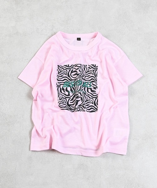Life Support Products(ライフサポートプロダクツ)の「【超吸水速乾】プリントTシャツ(Tシャツ/カットソー・キッズ・ブラック/ライトピンク/オフホワイト/ブルー・80/90/95/100/110/120/130/140/150/160)」の8枚目の写真
