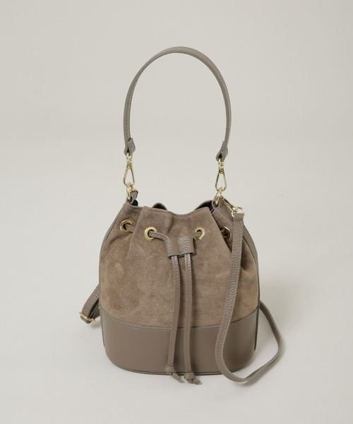 AULENTTI オウレンティ 2WAY バッグ ハンドバッグ 色 ベージュ AULENTTI/オウレンティ】 CLASSIC 2WAY ハンドル付ショルダー