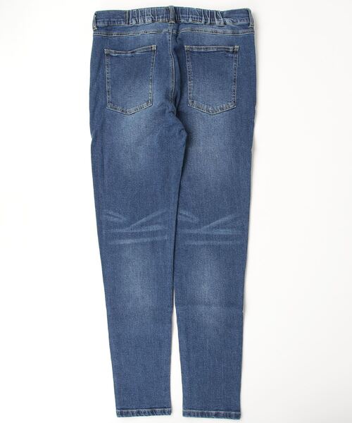 Enjouemen（エンジョウメン）の「"LYCRA"ﾊﾞｯｸｷﾞｬｻﾞｰﾃﾞﾆﾑﾊﾟﾝﾂ（デニムパンツ・メンズ・インディゴブルー/ブルー/ワンウォッシュ/サックスブルー・MEDIUM/LARGE/X-LARGE/XX-LARGE/SMALL）」の17枚目の写真