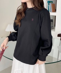 【U.S. POLO ASSN】ボリュームスリーブ クルーネック スウェット