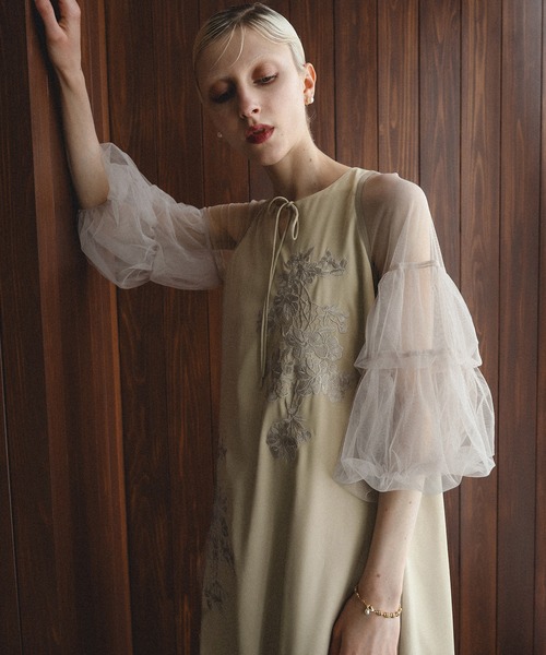 et.UNiVER（エトユニベール）の「Nomade A-line dress（ドレス）」 - WEAR