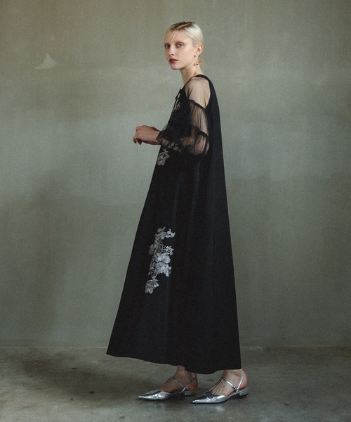 【まろり】Nomade A-line dress Nomade A-line dress（ドレス）｜et.UNiVER（エトユニベール）の