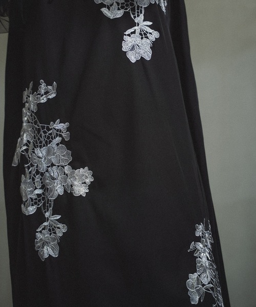 et.UNiVER(エトユニベール)の「Nomade A-line dress(ドレス・レディース・イエロー/ブルーグレー/ブラック・SMALL/MEDIUM/LARGE)」の10枚目の写真