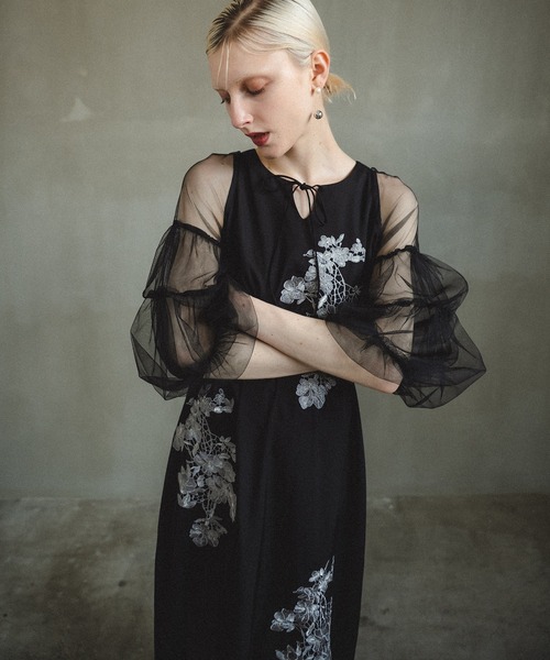 Nomade A-line dress（ドレス）｜et.UNiVER（エトユニベール）の